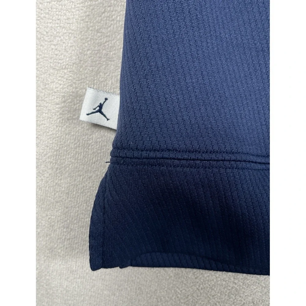 Nike Air Jordan Sleeveless Shirt Men L Navy *20th Anniversary* Center‎ Jumpman